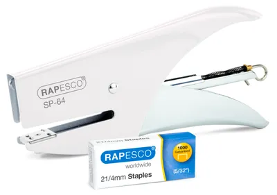 Immagine prodotto di Pincatrice Rapesco SP-64 con 1000 graffette, bianca