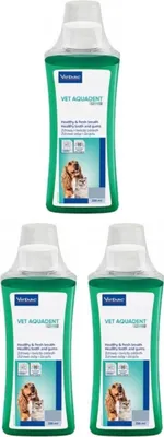 Produktbild von VIRBAC Vet Aquadent FR3SH - zahnmedizinische lösung zur mundhygiene für hunde und katzen – 250ml