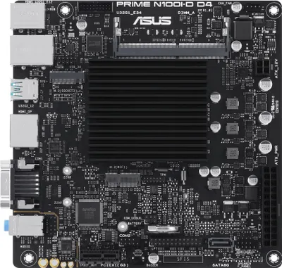 Produktbild von ASUS PRIME N100I-D D4 NA (integrated CPU) mini ITX