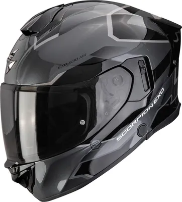 Zdjęcie produktu dla Kask integralny Scorpion EXO-530 Air Clip srebrny / czarny S