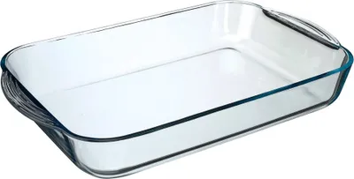Produktbild von Auflaufform aus Glas 40cm x 25cm x 6cm H. Borcam