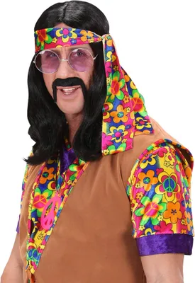 Produktbild von Hippie Perücke für Herren