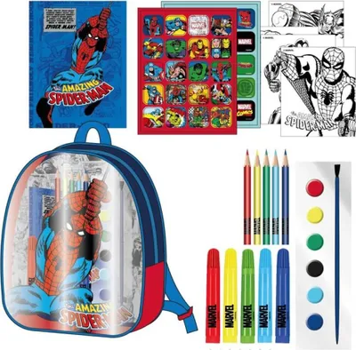 Produktbild von Marvel Avengers Rucksack Schrein Set