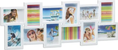 Immagine prodotto di relaxdays 10021995_49 relaxdays Collage-Bilderrahmen weiß 81,0 x 30,0 cm