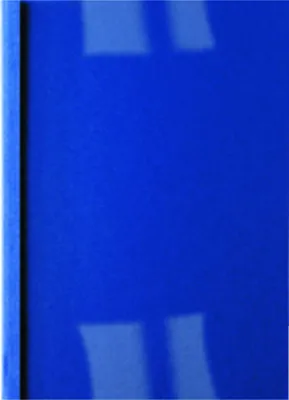 Productafbeelding van GBC IB451003 Thermomap met lederlook - A4, 1,5 mm/15 vellen, blauw, 100 stuks