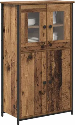 Zdjęcie produktu dla Highboard Stare drewno 62 x 32 x 106,5 cm