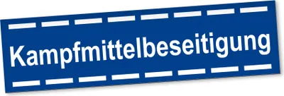 Produktbild von PantherPixel Kampfmittelbeseitigung Magnetschild Auto Räumdienst Magnetfolie Geschenkidee 20 x 5 cm REFLEKTIEREND