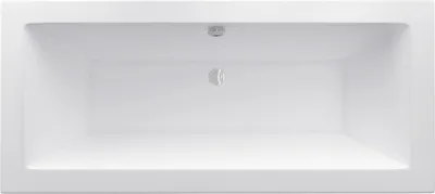 Produktbild von Mexen Cube Badewanne rechteckig 160 x 70 cm, weiß - 55051607000