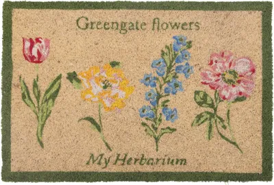 Produktbild von Greengate Agnes White Kokosmatte