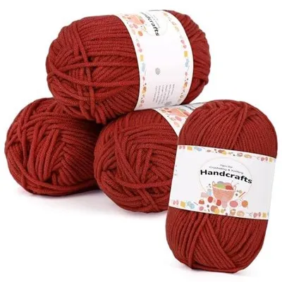 Zdjęcie produktu dla Przędza do szydełkowania robienia na drutach miękka kolorowa 200