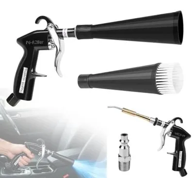 Zdjęcie produktu dla Pistolet do czyszczenia sprężonym powietrzem 6 9 2 bar zestaw