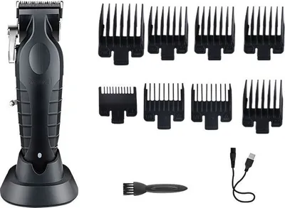 Obrázek produktu pro KEMEI  KM2296, SET akumulátorového zastřihovače a nástavců, černá