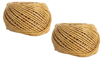 Imagen del producto de 2 mechas para velas, de 2 mm, enceradas, no tóxicas, ecológicas, de cáñamo orgánico, para velas caseras, lámparas de aceite, 30 metros