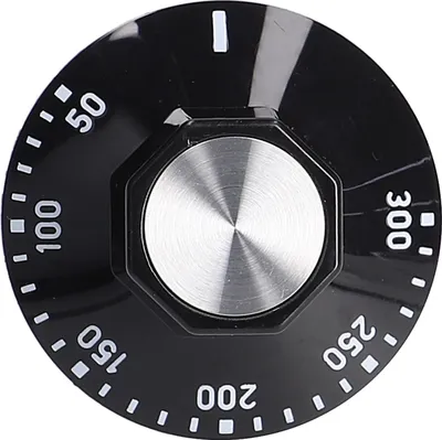 Produktbild von easyPART passend für 00.00524.807 EGO Knebel Drehknopf Wahlschalter Backofenwahlschalter Backofenschalter für Thermostat 50-300° 00.00524.010 0000524807 universell Backofen Herd