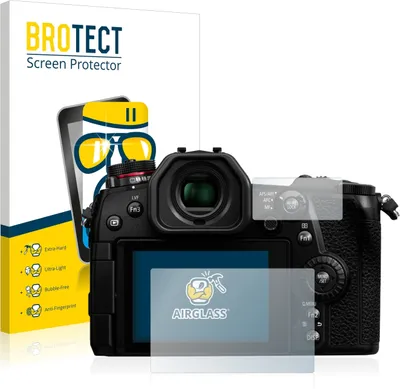 Produktbild von BROTECT Schutzglas für Panasonic Lumix DC-G9 Schutzfolie Panzer Folie Glas Display Schutz klar