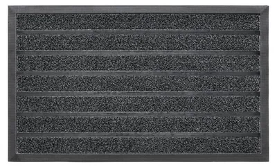 Produktbild von Xanie Tempo | Eingangsmatte - Schmutzfangmatte - Fußmatte - Outdoormatte,Größe:45x75 cm;Motiv:anthrazit