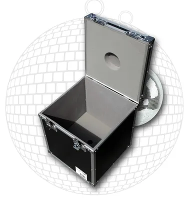 Produktbild von Flightcase für 40cm Spiegelkugel - Transportkiste für Discokugel