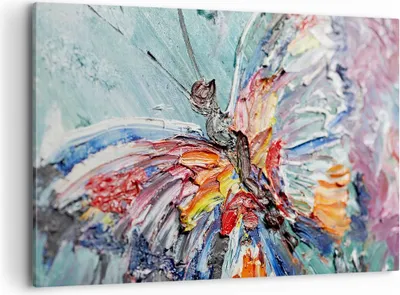 Produktbild von Bild auf Leinwand - Leinwandbild - Vogel Natur Farbe - 100x70cm - Wand Bild - Wanddeko - Wandbilder - Leinwanddruck - Bilder - Kunstdruck - Wanddekoration - Leinwand bilder - Wandkunst - AA100x70-3594