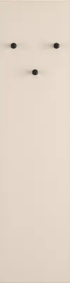 Image de Selsey CALETTO - Armoire murale avec 3 crochets - 34 cm - Beige