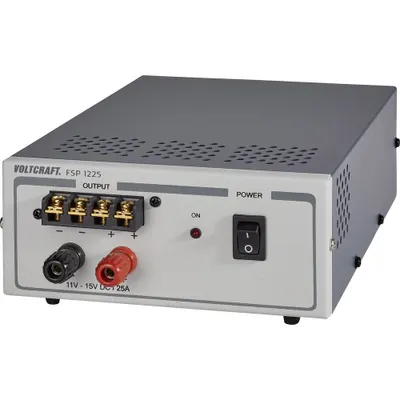 Productafbeelding van VOLTCRAFT FSP 1225, laboratoriumvoeding, vaste spanning: 11 - 15 V, 25 A, 375 W, aantal uitgangen: 1 x