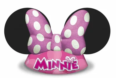 Produktbild von Set von 6 Partyhüte aus Papier - Disney Minnie -Happy Helpers - Anniversair