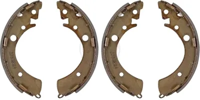 Produktbild von Bremsbackensatz für Trommelbremse Ø 200 mm 36 mm A.B.S. für u.a. HONDA CIVIC