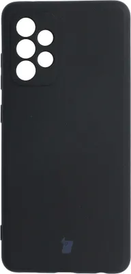 Produktbild von Bizon Hülle Silikon für Galaxy A52s 5G, A52 5G, A52 4G, Schwarz