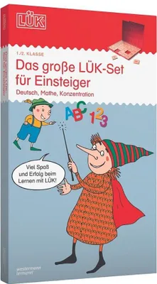 Immagine prodotto di Das große LÜK-Set für Einsteiger: Deutsch, Mathe, Konzentration für Klasse 1 und 2