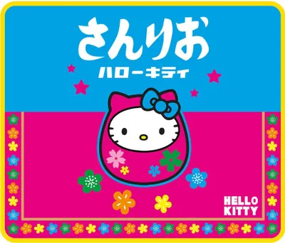 Zdjęcie produktu dla Konix Hello Kitty JAPON, Wielobarwny, Obraz, Silikon, Podkładka antypoślizgowa