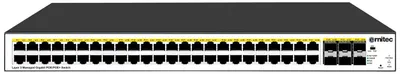Productafbeelding van Ernitec Managed Switch, niveau 3 - 48 poorten, 1 consolepoort, 4 poorten - 1 Gbps
