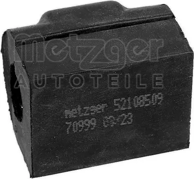 Productafbeelding van Stabilisatorsteun achter, rechts, rubber, METZGER, geschikt voor o.a. BMW 3-serie