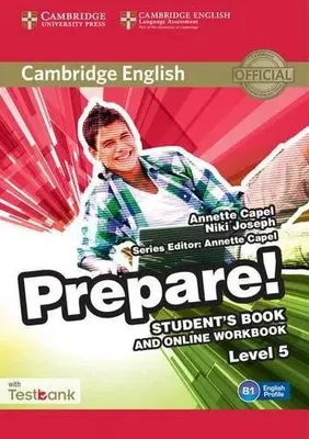 Zdjęcie produktu dla Cambridge English Prepare! Level 5 Student's Book and Online Workbook with Testbank