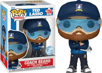 Zdjęcie produktu dla Funko POP Ted Lasso 1358 Coach Beard Special Edition Limitowana Figurka Kolekcjonerska