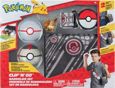 Immagine prodotto di Pokémon Clip n Go - Set di allenatori con Eevee