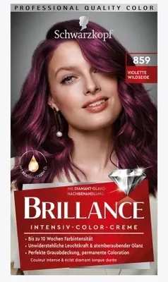 Produktbild von Schwarzkopf Brillance Intensive Color Creme, Violett, Violette Wildseide, Frauen