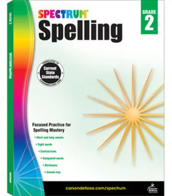 Obrázek produktu pro Spectrum Spelling Grade 2