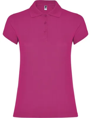 Imagen del producto de Roly - Camiseta polo "Star" para mujer, modelo LT5622 (talla XXL) (color: Rosette)