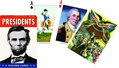 Produktbild von Piatnik Presidents Speelkaarten - Single Deck