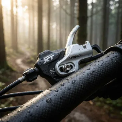 Immagine prodotto di Leva del cambio Shimano Deore XT SLM780 2/3 velocità, sinistra, 1800 mm, nera, I-Spec