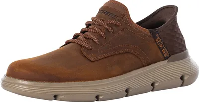 Produktbild von Skechers Slip-ins-Sneaker aus Garza-Leder, Braun 42.5 EU