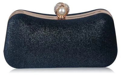 Productafbeelding van CORIOS fluwelen avondtassen voor dames, glitter handtas, glanzende clutch
