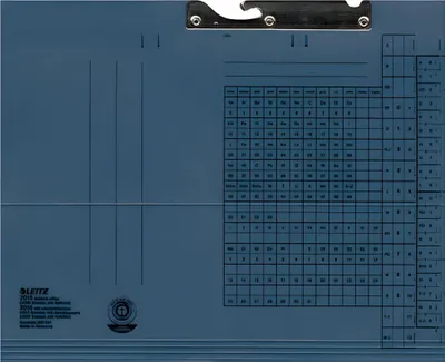 Produktbild von LEITZ Pendelmappe blau Pendelmappe seitlich offen Manilakarton