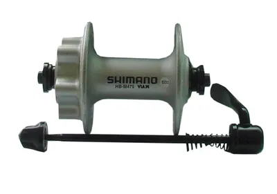 Produktbild von SHIMANO HB-M475 Vorderrad-Nabe Disc 6-Loch, 100 mm, 32 Loch, silber