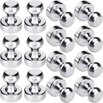 Productafbeelding van Neodymium Magneten - Sterke Mini Kegelmagneten voor Koelkast en Magneetbord - Verpakking van 16 Stuks