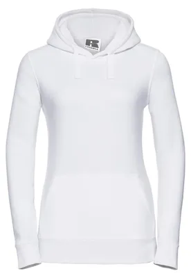 Produktbild von Russell - "Authentic" Kapuzenpullover für Damen LT3392 (XS) (Weiß)