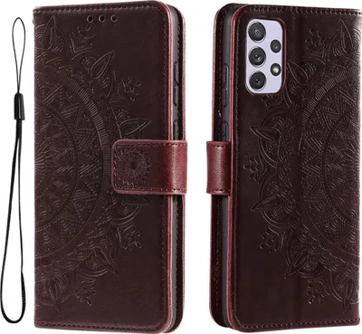 Produktbild von Hülle für Samsung Galaxy A73 5G Handyhülle Flip Case Cover Tasche Etui Mandala