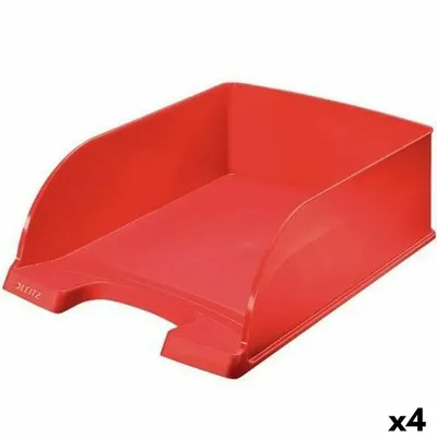 Zdjęcie produktu dla Leitz 52330025, Plastik, Czerwony, A4, Koperta, List, Note, Papier, 242 x 330 x 95 mm, 255 x 357 x 103 mm