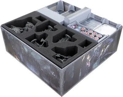 Produktbild von Feldherr Schaumstoff-Set + Organizer für Bloodborne: Das Brettspiel - Grundspielbox