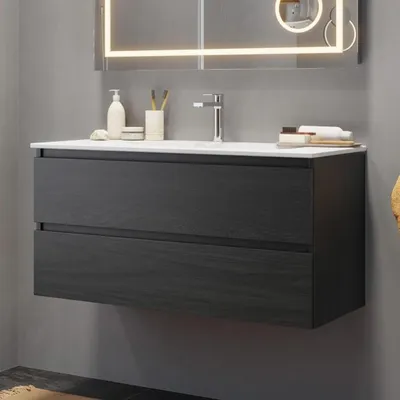 Zdjęcie produktu dla Umywalka Stella z szafką pod umywalkę, szerokość 102 cm
