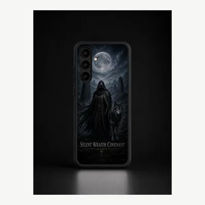 Produktbild von Samsung S24 Plus Hülle Handyhülle Schutzhülle Case mit Schattengeist Motiv – LUNØIR ©